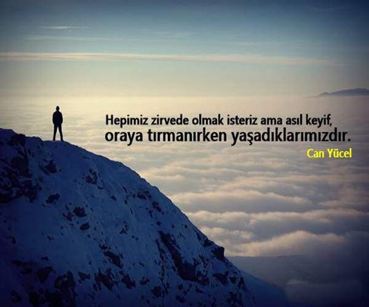 Güvendiğin Dağlara Karlar Yağınca Zirvede Tutunamazsın