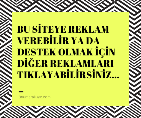 3numaraliuye.com