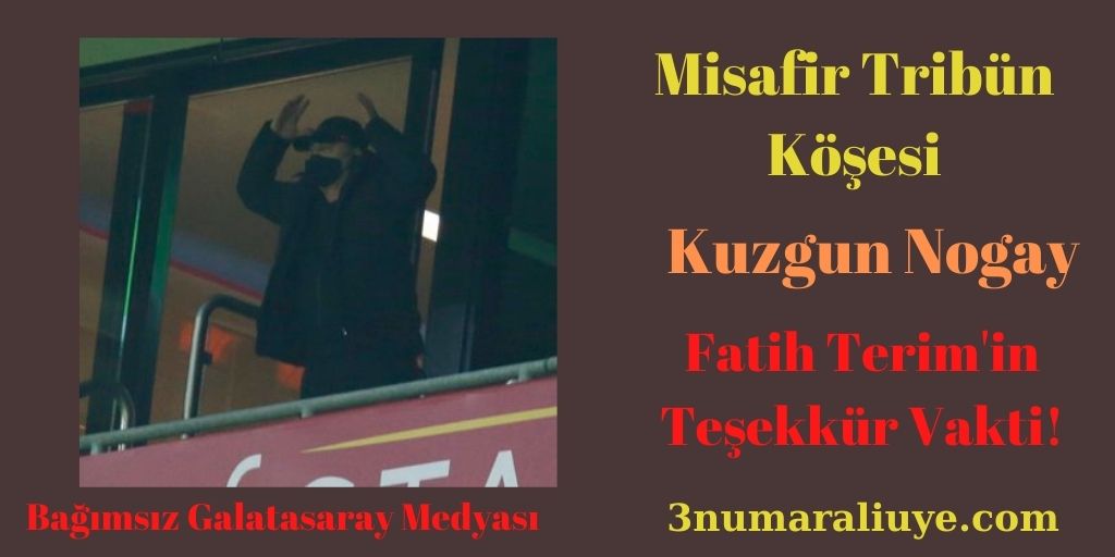 Fatih Terim'in Teşekkür Vakti!