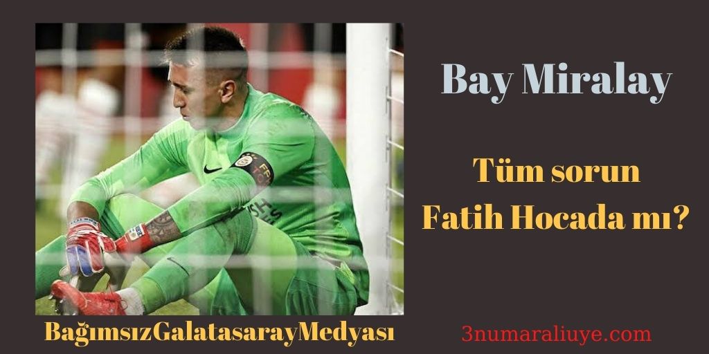 Tüm sorun Fatih Hoca'da mı?