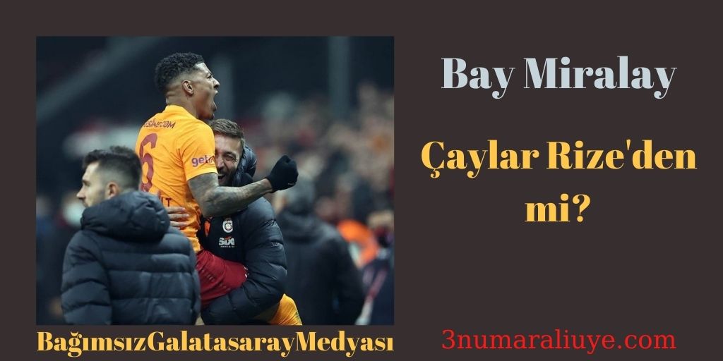 Çaylar Rize'den mi?