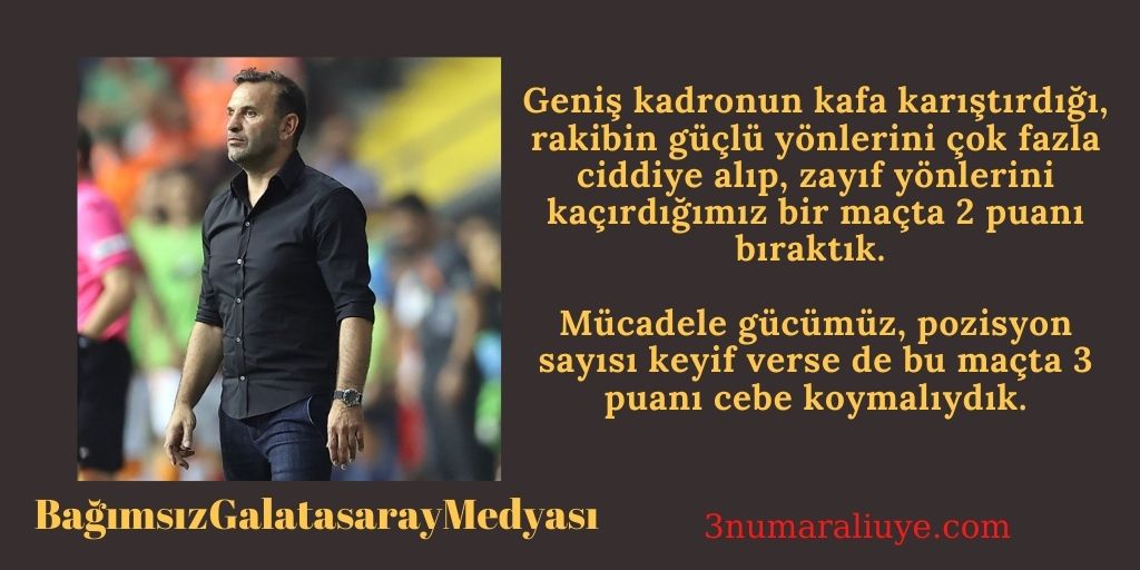 Geniş Kadroyu Yönetmeyi De Bilmek Gerek