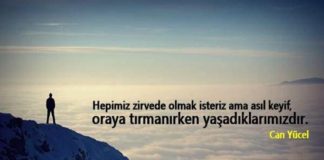 Güvendiğin Dağlara Karlar Yağınca Zirvede Tutunamazsın