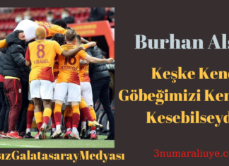 Keşke Kendi Göbeğimizi Kendimiz Kesebilseydik Burhan Alsan Galatasaray-Beşiktaş maç yazısı