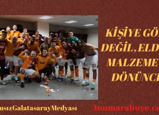 KİŞİYE GÖRE DEĞİL, ELDEKİ MALZEMEYE DÖNÜNCE!